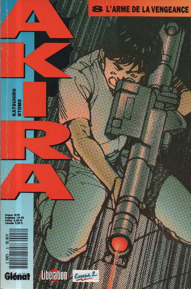 Scan de la Couverture Akira n 8